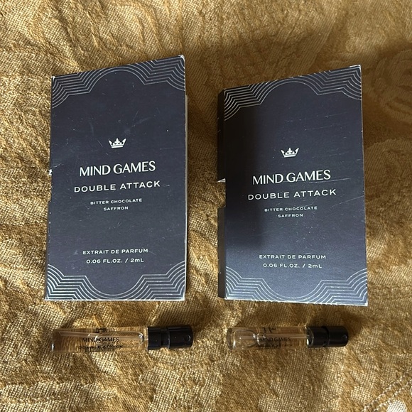 Mind Games Double Attack EDP 2 x 2 ml / Authentic / New Never Used / Made in USA - Picture 1 of 1
